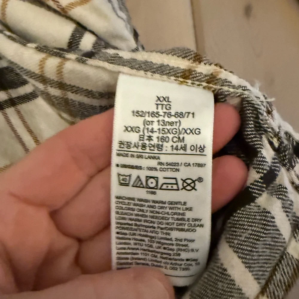 GAP KIDS Flannel Plaid Shirt